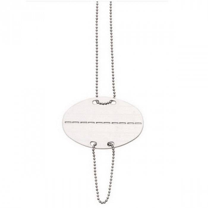 Placuta Identificare Dog Tag Silver