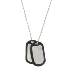 Plăcuțe identificare militară Helikon-Tex Stal Inoxidabilă Sistem American