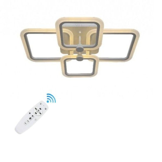 Plafonieră LED Hebe 80W Globstar - 3 Culori, Telecomandă IR - 1