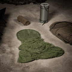 Plasă Anti-Țânțari Muskietnet 1-Pers. Verde Militar - Protecție Maximă