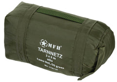 Plasa Camuflaj 2x3m Oliv MFH - 3 Nuanțe, Sac Transport