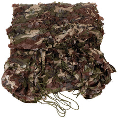 Plasă Camuflaj 3x6m Woodland MFH - Rezistent UV, Plasă Suport