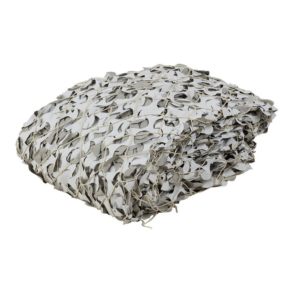 Plasa Camuflaj Camonet 6 X 3 M Snow - Discreție Supremă în Peisajul Alb