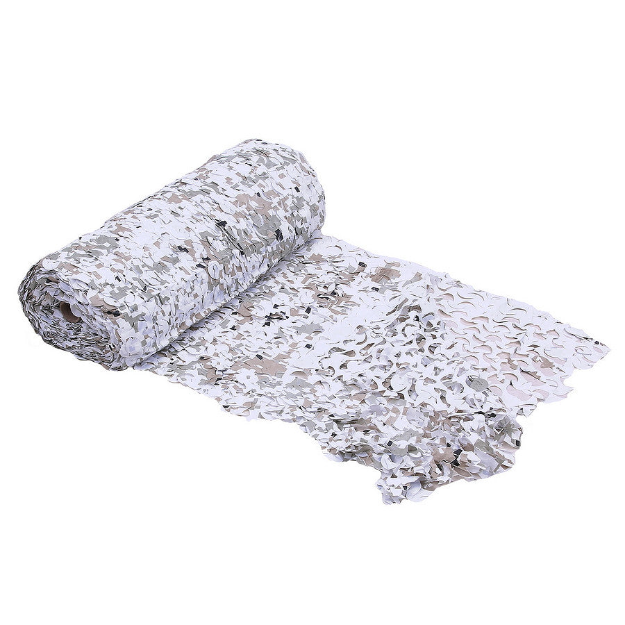 Plasă Camuflaj Digital Snow 78x2,4M military-shop.ro - Discreție Absolută Zăpadă