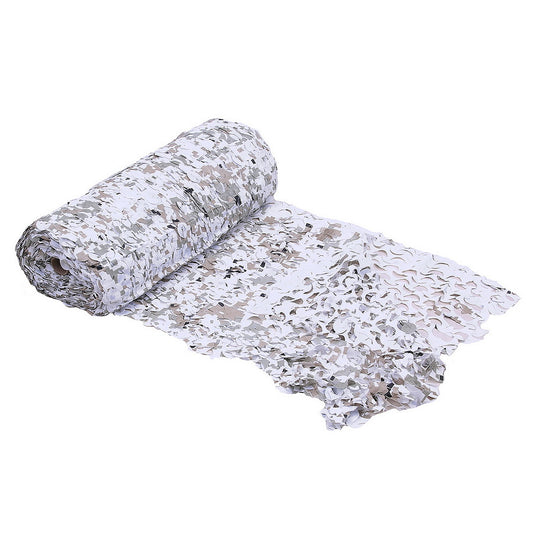 Plasă Camuflaj Digital Snow 78x2,4M military-shop.ro - Discreție Absolută Zăpadă