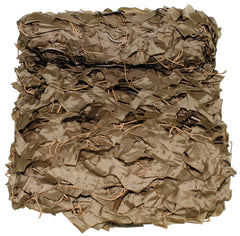 Plasa Camuflaj Tarnnetz Basic 2x3m Coyote MFH - 100% Poliester, Cu Sac Transport