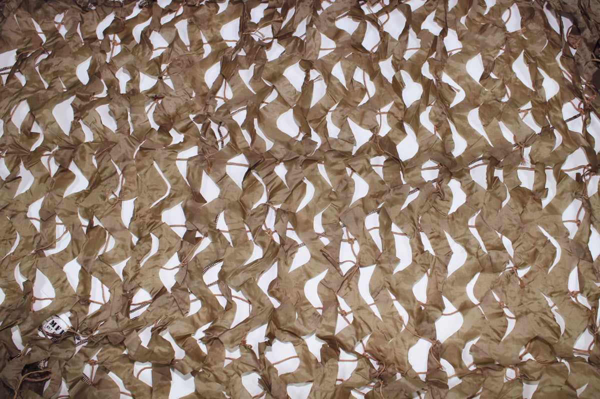 Plasa Camuflaj Tarnnetz Basic 2x3m Coyote MFH - 100% Poliester, Cu Sac Transport