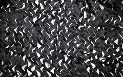 Plasă Camuflaj Tarnnetz Negru MFH - 2x3m, Poliester