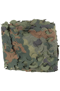 Plasă de Camuflaj Mil-Tec – 1,1 x 3 m, 0,5 kg, Flecktarn