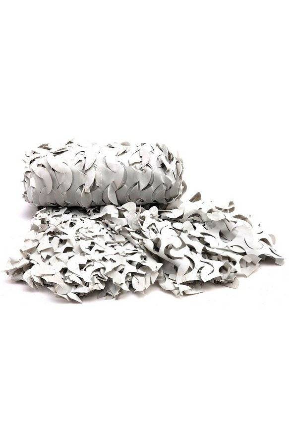 Plasă de Camuflaj Mil-Tec Crazy Camo Pro – 2,4 x 3 m, 1,12 kg, Albă