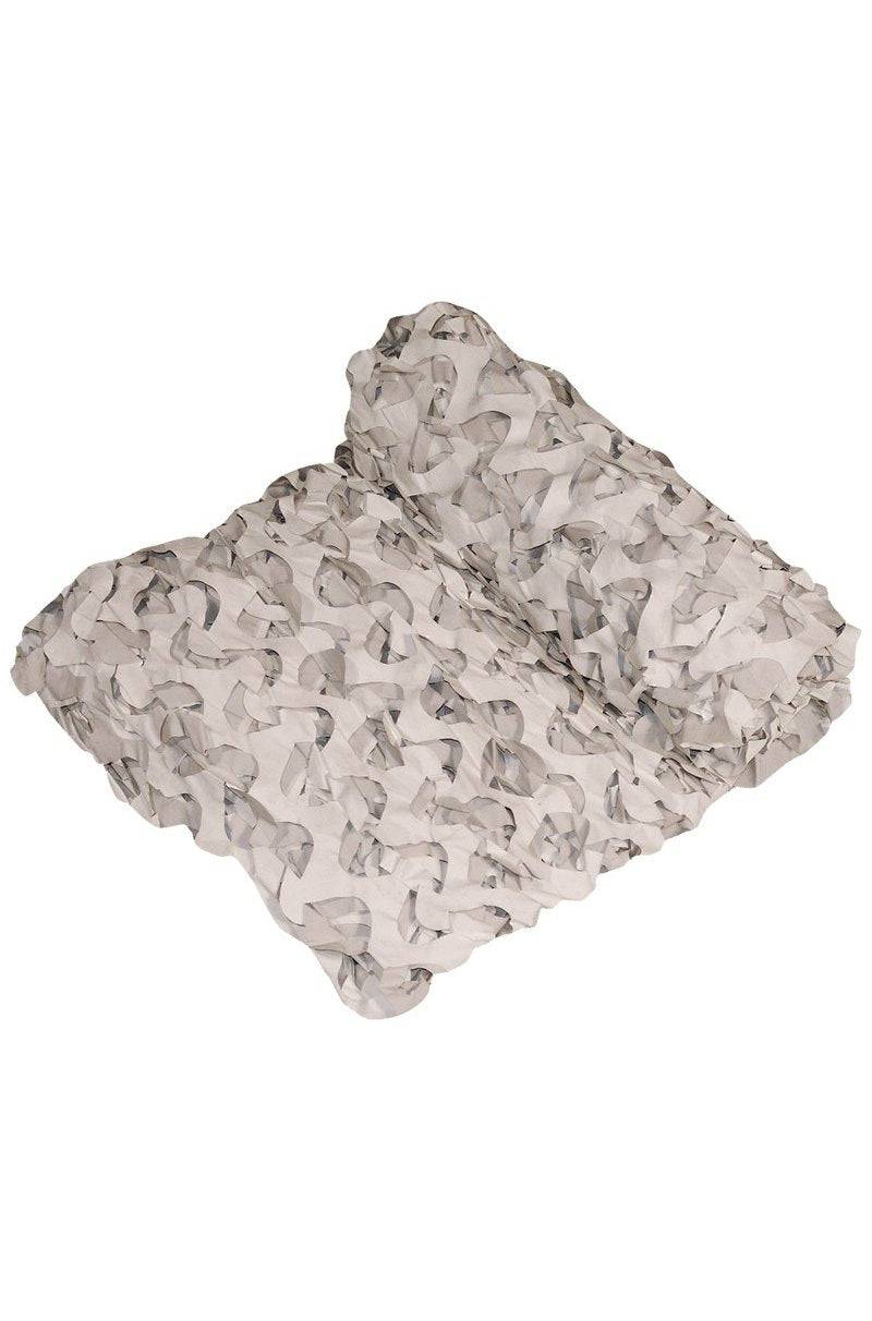 Plasă de Camuflaj Mil-Tec Crazy Camo Pro – plasă albă împăturită, detaliu textură