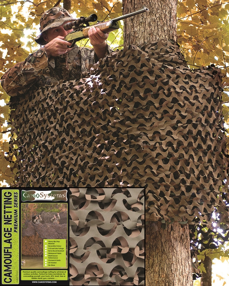 Plasă de Camuflaj Mil-Tec Light Pro – 1,4 x 3 m, 0,5 kg, Woodland