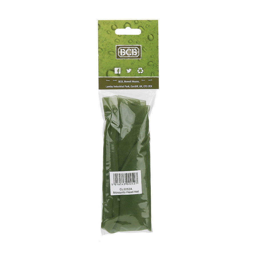 Plasă Protecție Cap CL2252A Verde BCB - Apărare Totală Anti-Insecte