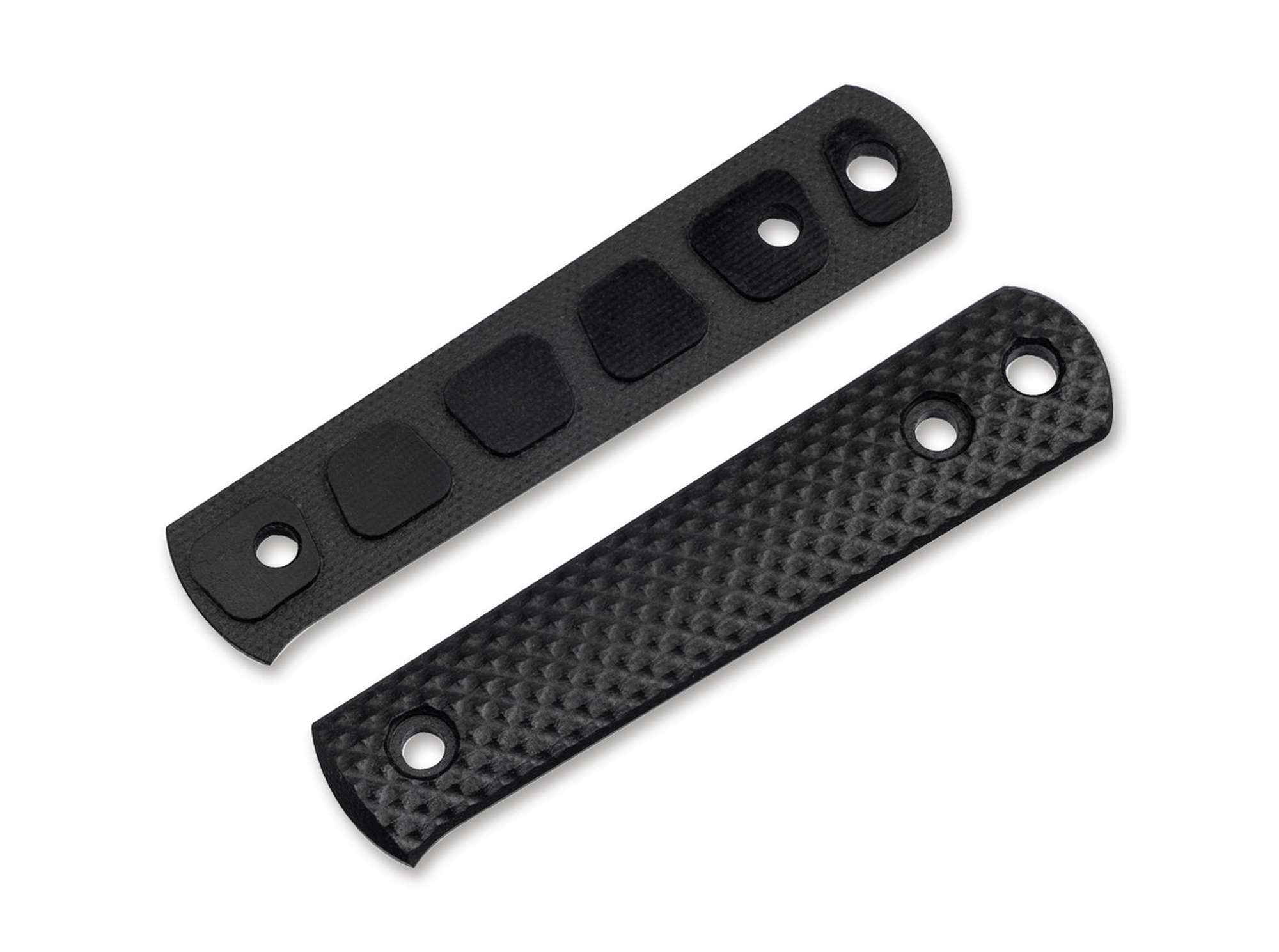 Plasele Maner BFF Packlite Handle Scales Black G10 Pyramid Böker- Montaj Usor