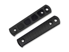 Plasele Maner BFF Packlite Handle Scales Black G10 Pyramid Böker- Montaj Usor