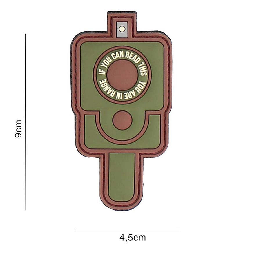 Plasture 3D PVC In Range #3124 - Marchează-ți Teritoriul