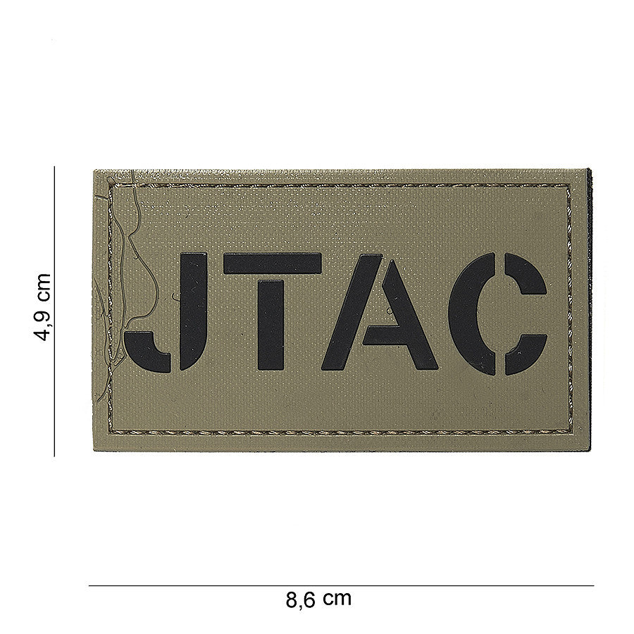 Plasture 3D PVC JTAC Coyote Tactical - Identificare Profesională Durabilă