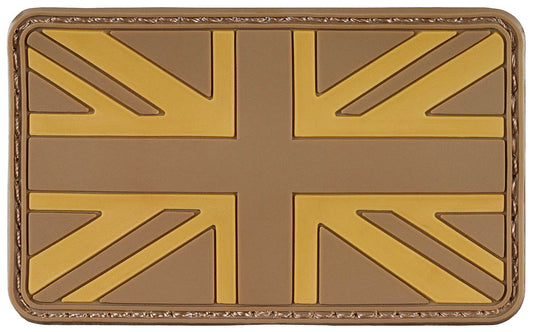 Plasture Velcro Marea Britanie Desert 3D MFH - Cauciuc, 8x5 cm
