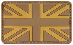 Plasture Velcro Marea Britanie Desert 3D MFH - Cauciuc, 8x5 cm