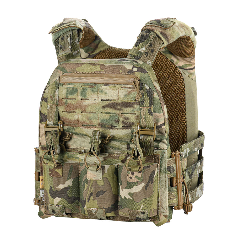 Plate Carrier Cuirass Elite M-Tac - Multicam, Cu Eliberare Rapidă