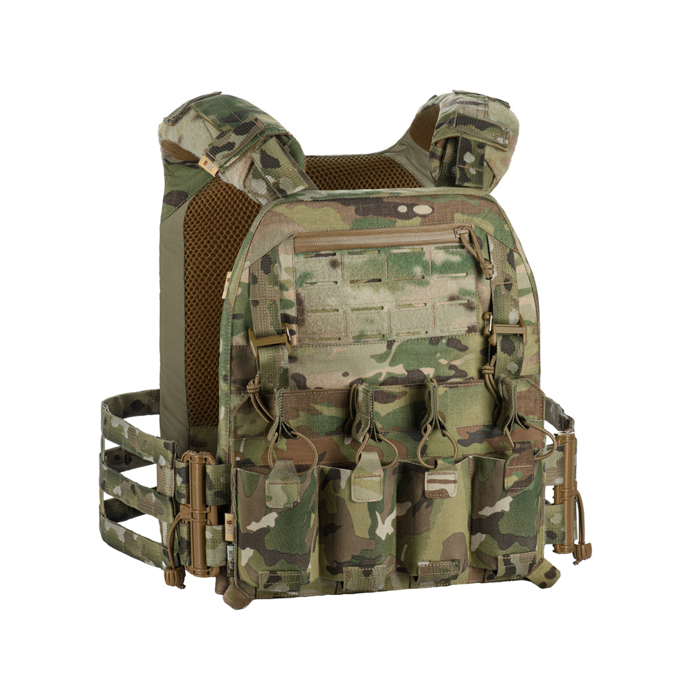 Plate Carrier Cuirass Elite XL M-Tac - Multicam cu Quick Release