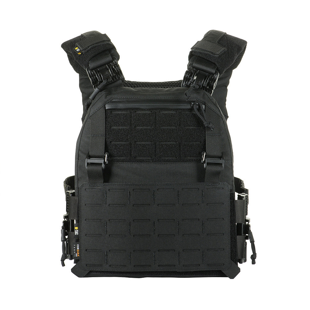 Plate Carrier Cuirass FAST QRS Gen.II M-Tac - Negru, Eliberare Rapidă