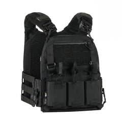 Plate Carrier Cuirass Fast QRS M-Tac – Negru, Eliberare Rapidă