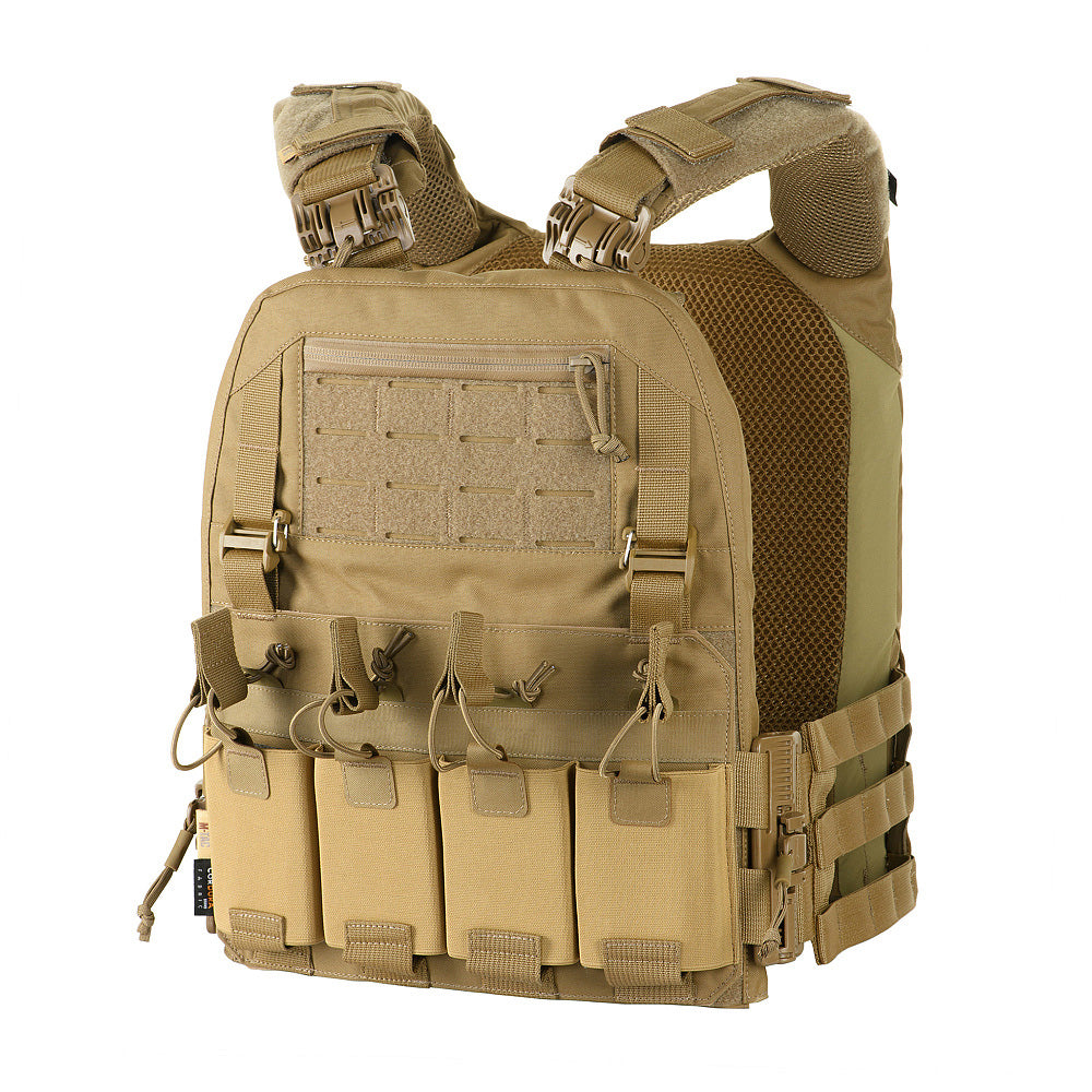 Plate Carrier Cuirass QRS FAST XL M-Tac - Coyote, Detașare Rapidă