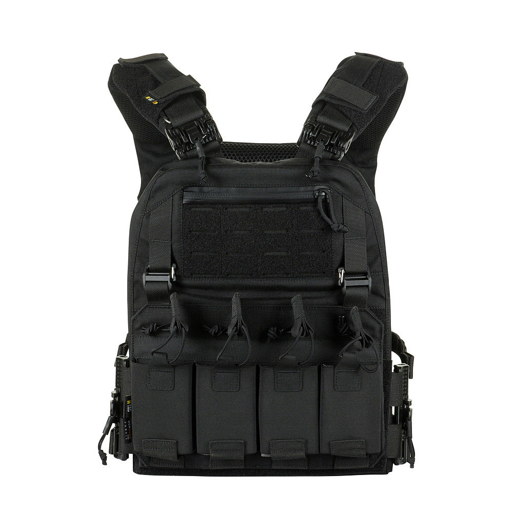 Plate Carrier Cuirass QRS FAST XL M-Tac - Negru, Rapid-Detașabil