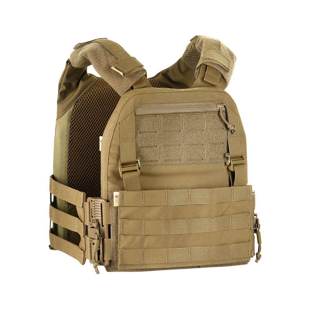Plate Carrier Cuirass QRS Gen.II M-Tac - Coyote, Sistem Eliberare Rapidă