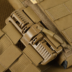 Plate Carrier Cuirass QRS Gen.II M-Tac - Coyote, Sistem Eliberare Rapidă
