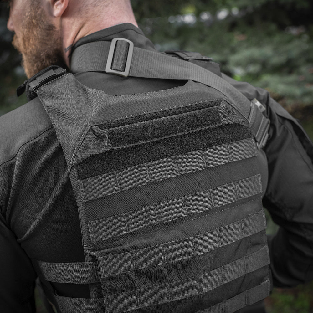 Plate Carrier Cuirass QRS Gen.II M-Tac - Negru, Sistem QRS Rapid