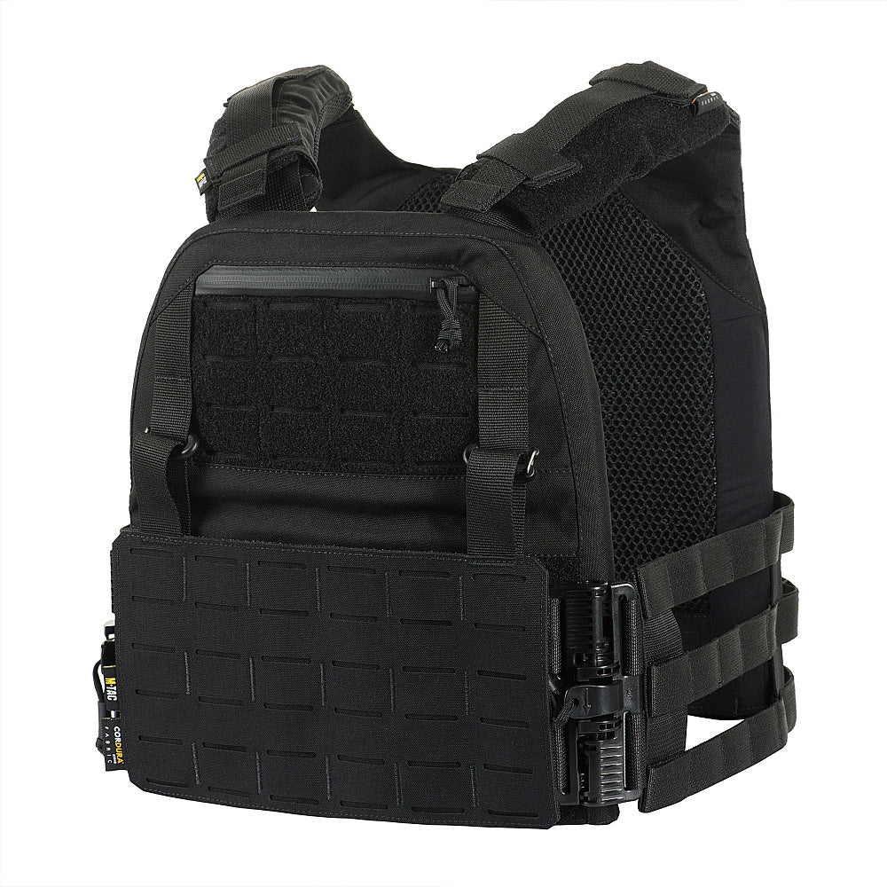 Plate Carrier Cuirass QRS Gen.II M-Tac - Negru, Sistem QRS Rapid