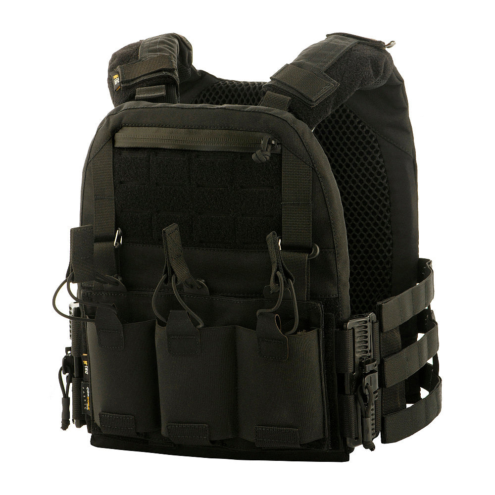 Plate Carrier Cuirass QRS M-Tac - Black cu Sistem de Eliberare Rapidă
