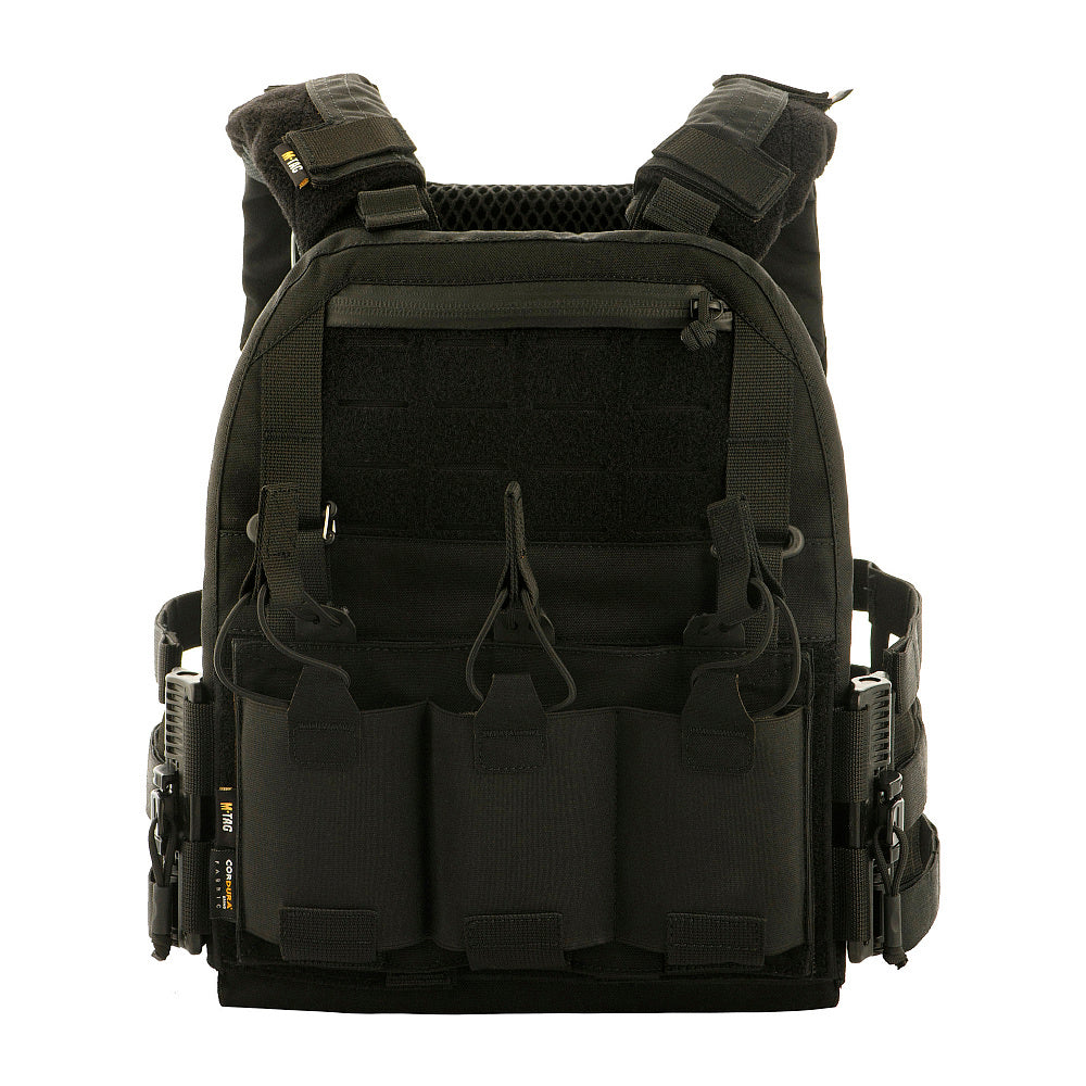 Plate Carrier Cuirass QRS M-Tac - Black cu Sistem de Eliberare Rapidă