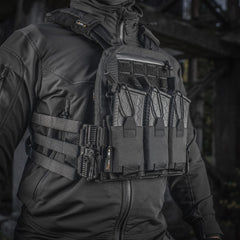 Plate Carrier Cuirass QRS M-Tac - Black cu Sistem de Eliberare Rapidă