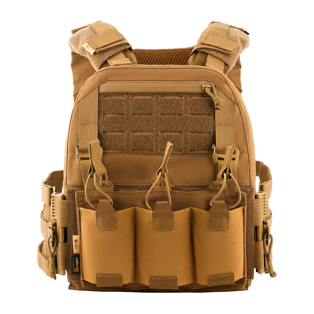 Plate Carrier Cuirass QRS M-Tac - Coyote, Sistem Detașare Rapidă