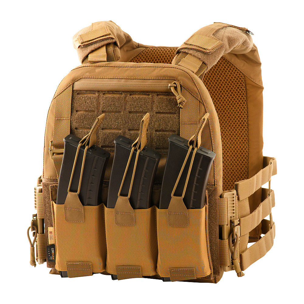 Plate Carrier Cuirass QRS M-Tac - Coyote, Sistem Detașare Rapidă