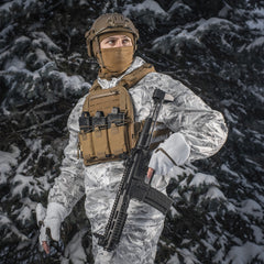 Plate Carrier Cuirass QRS M-Tac - Coyote, Sistem Detașare Rapidă