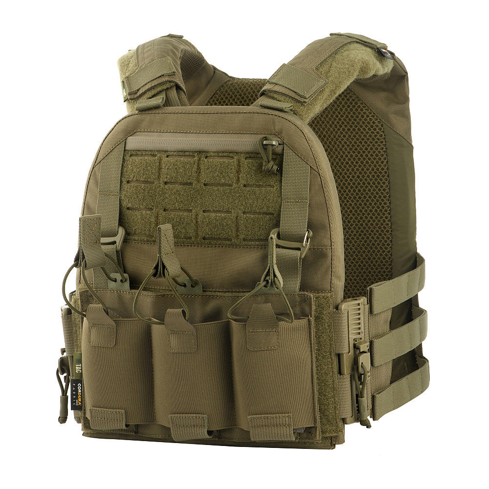 Plate Carrier Cuirass QRS M-Tac - Ranger Green Modular și Rapid