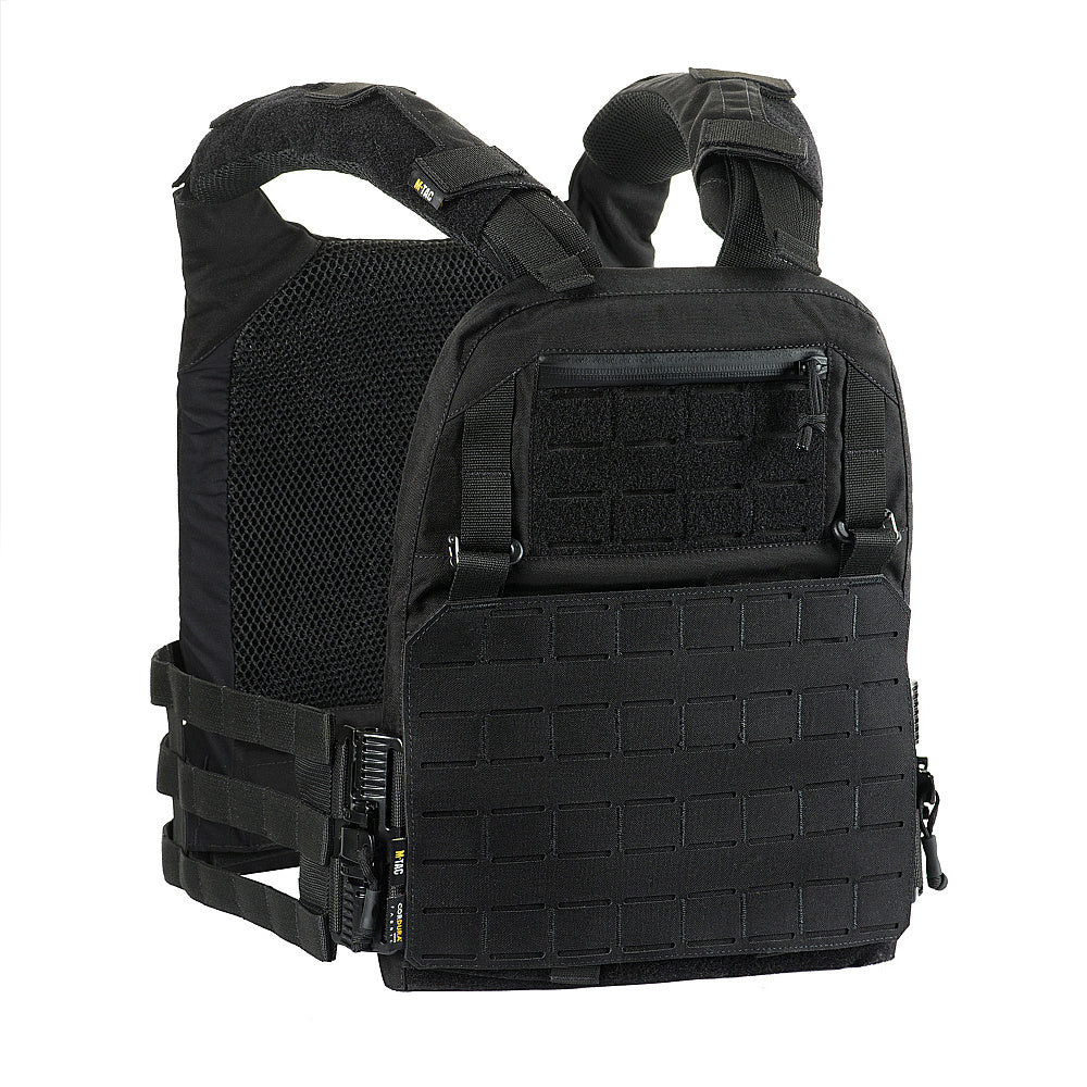 Plate Carrier Cuirass QRS XL Gen.II M-Tac - Negru, Sistem QRS