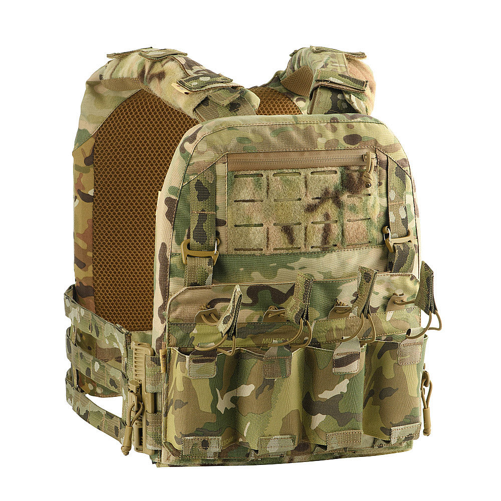 Plate Carrier M-Tac Cuirass QRS XL - Multicam, Protecție Optimală