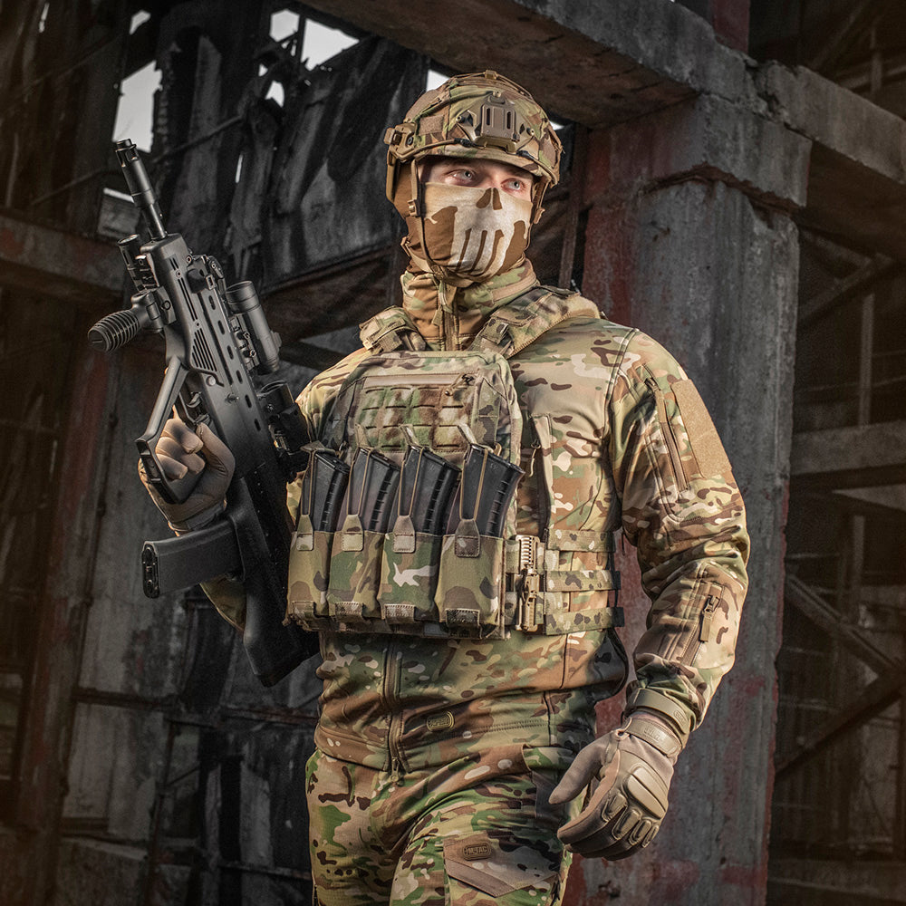 Plate Carrier M-Tac Cuirass QRS XL - Multicam, Protecție Optimală