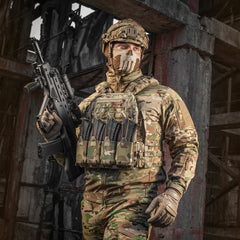 Plate Carrier M-Tac Cuirass QRS XL - Multicam, Protecție Optimală