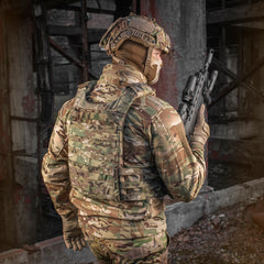 Plate Carrier M-Tac Cuirass QRS XL - Multicam, Protecție Optimală