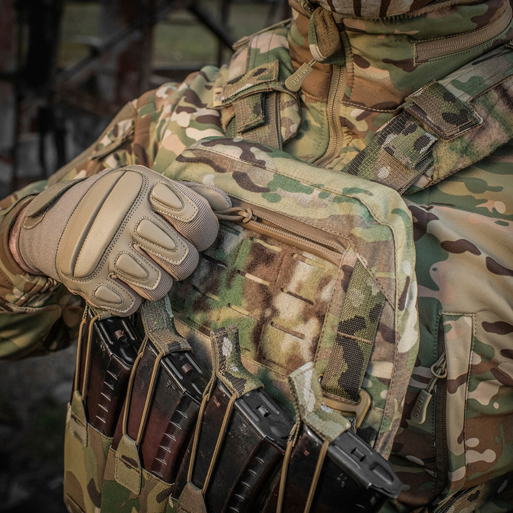 Plate Carrier M-Tac Cuirass QRS XL - Multicam, Protecție Optimală