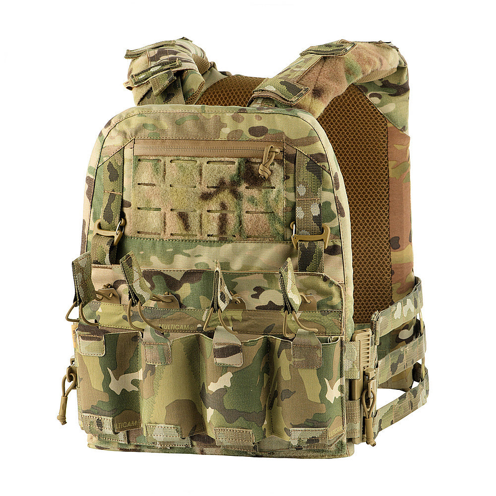Plate Carrier M-Tac Cuirass QRS XL - Multicam, Protecție Optimală