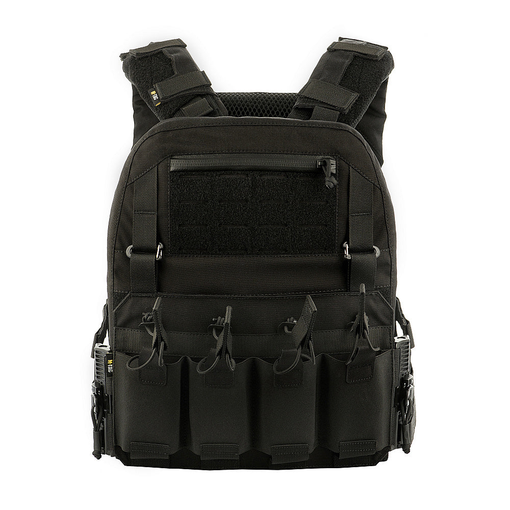Plate Carrier M-Tac Cuirass QRS XL - Negru, Detașare Rapidă