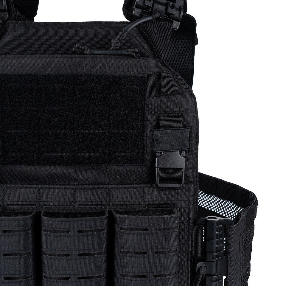 Plate Carrier QR Lasercut Negru - Protecție și Acțiune Rapidă