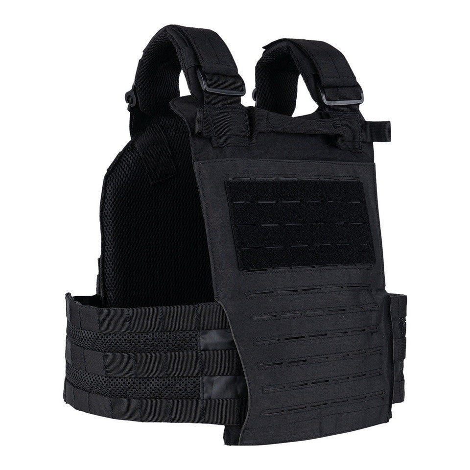 Plate Carrier QR Lasercut Negru - Protecție și Acțiune Rapidă